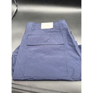 Onia Expedition Shorts Men’s Size 32 Navy Blue Cotton Nylon Blend Pockets NWT